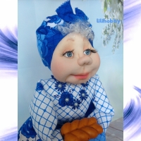 Кукла грелка Баба на чайник